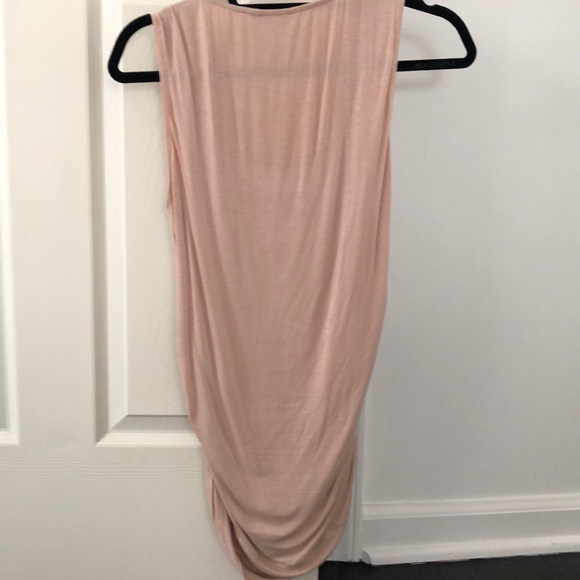 Cabi pink cowl / ruched tunic. - Picture 4 of 4